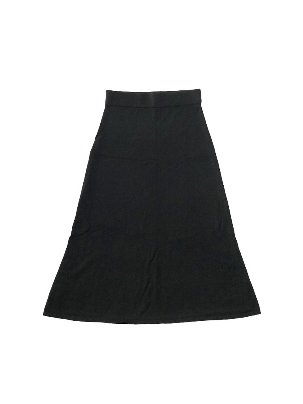 Banana Republic Skirt Womens Size XS Black Midi